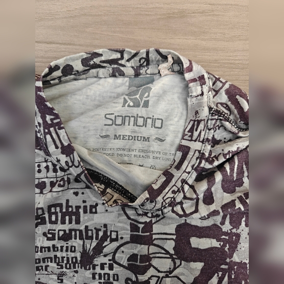 Y2K Sombrio Logo Men's Tank top M - Picture 2 of 4